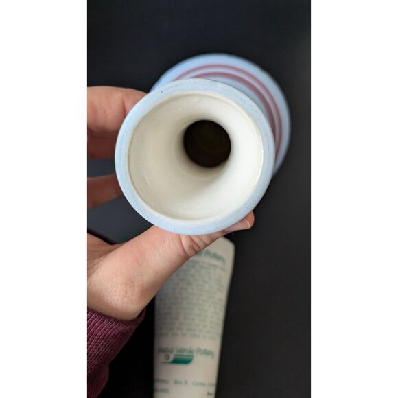 Mesa Verde Navajo Pottery Vase Signed By Artist With Geometric Design - Picture 5 of 14